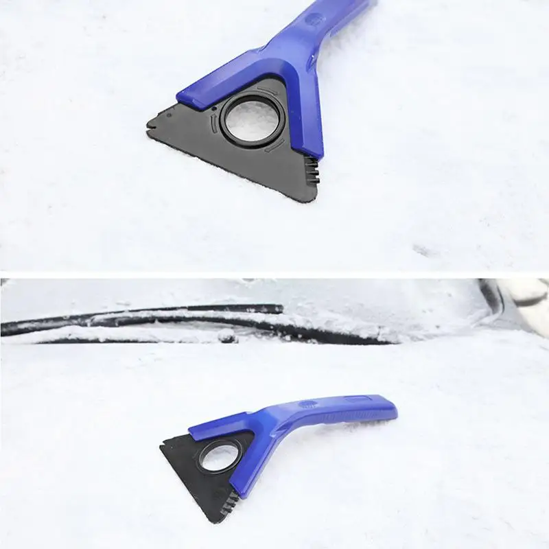 Car Ice Scraper Car Windscreen Cleaner Scraper Multi-function Scraping Tool Non-scratch Snow Remover For Most Vehicles