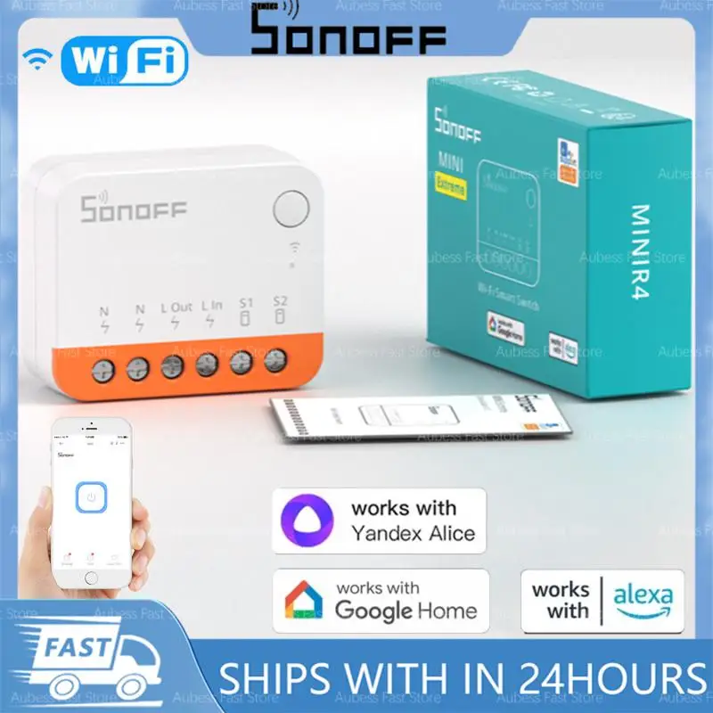 SONOFF-MINI-M-dulo-de-interruptor-Wifi-R4-interruptor-inteligente-de-2 ...