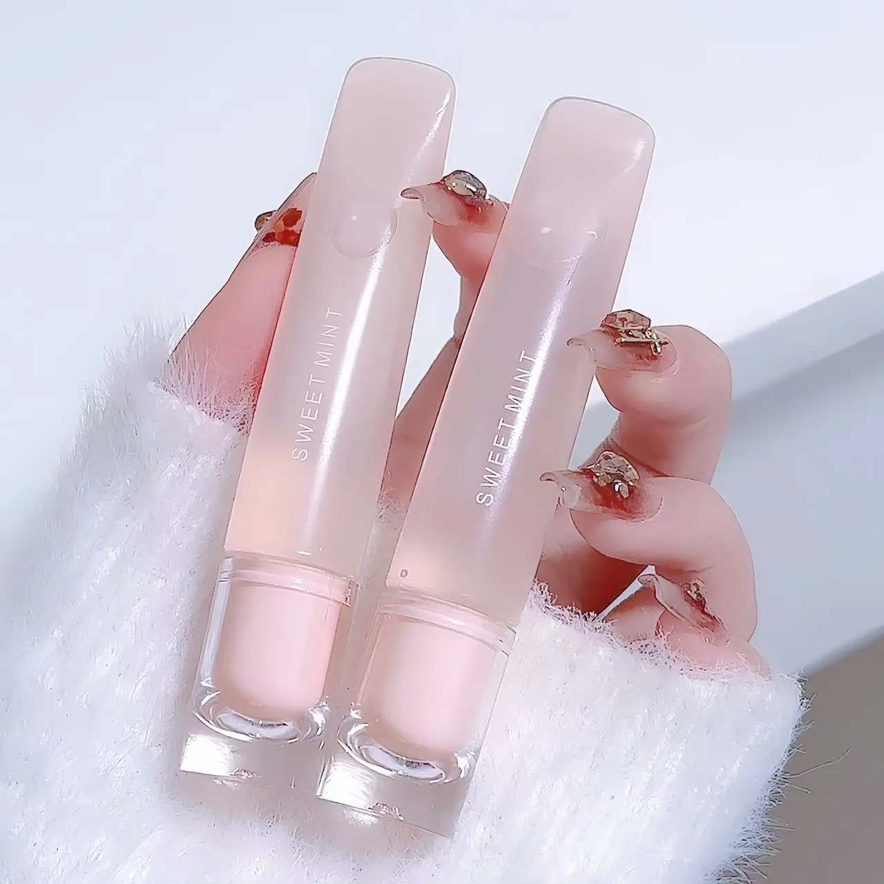 Crystal Jelly Lip Oil Plumping Jelly Lip Gloss Lasting Moisturizing Transparent Oil Balm Long Lasting Glow Care Tool