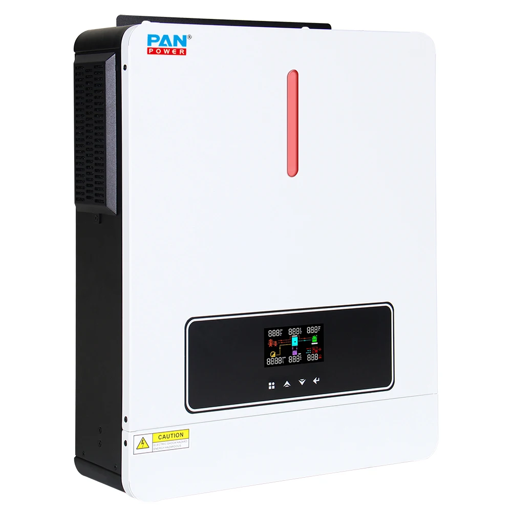 Nuovo Arrivo 6Kw 120A Mppt 48V On Off Grid Hybrid Solar Power Inverter