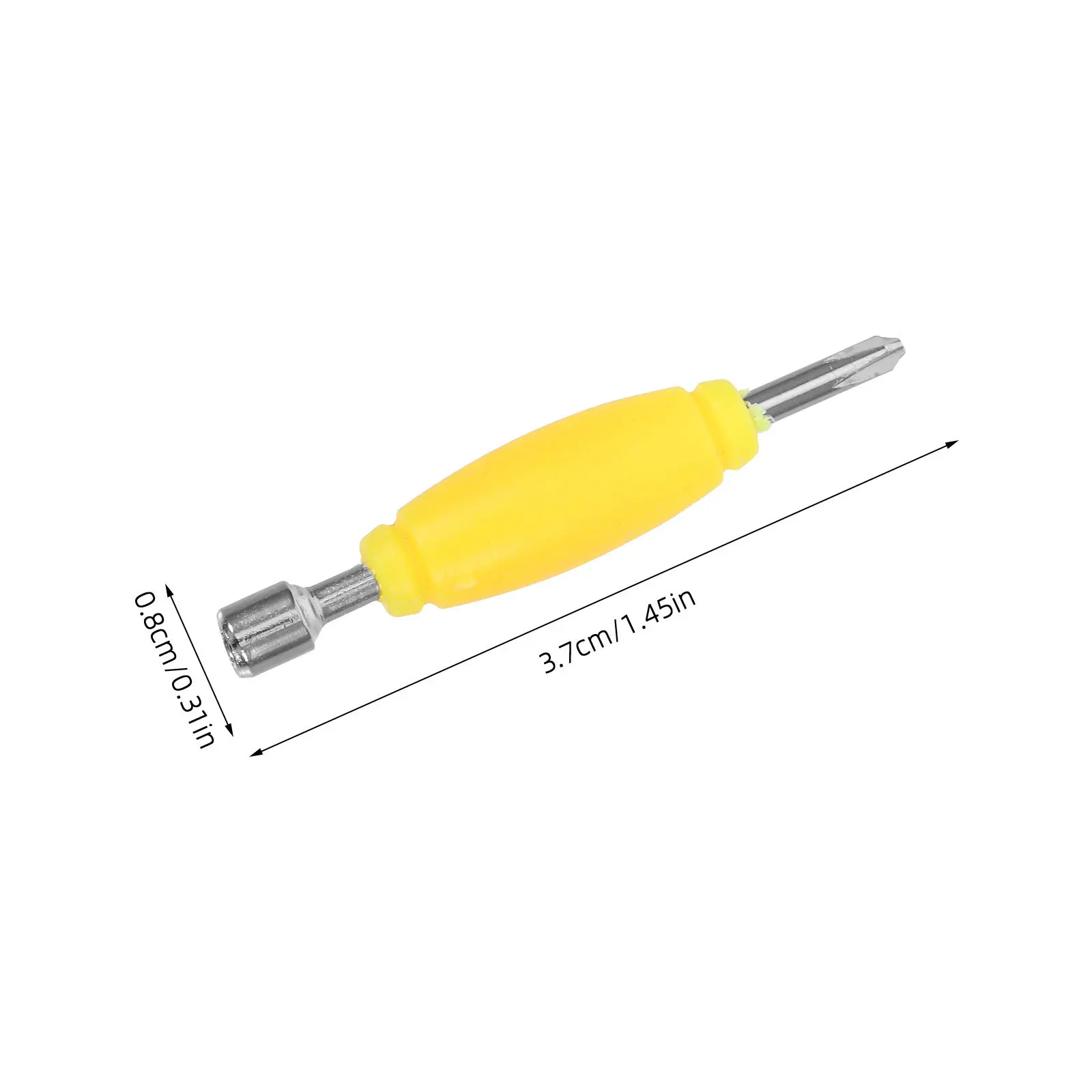 6개입 핑거보드 드라이버 미니 메탈 더블 엔드 툴 DIY 스케이트보드 수리 유지보수 키트 액세서리 세트