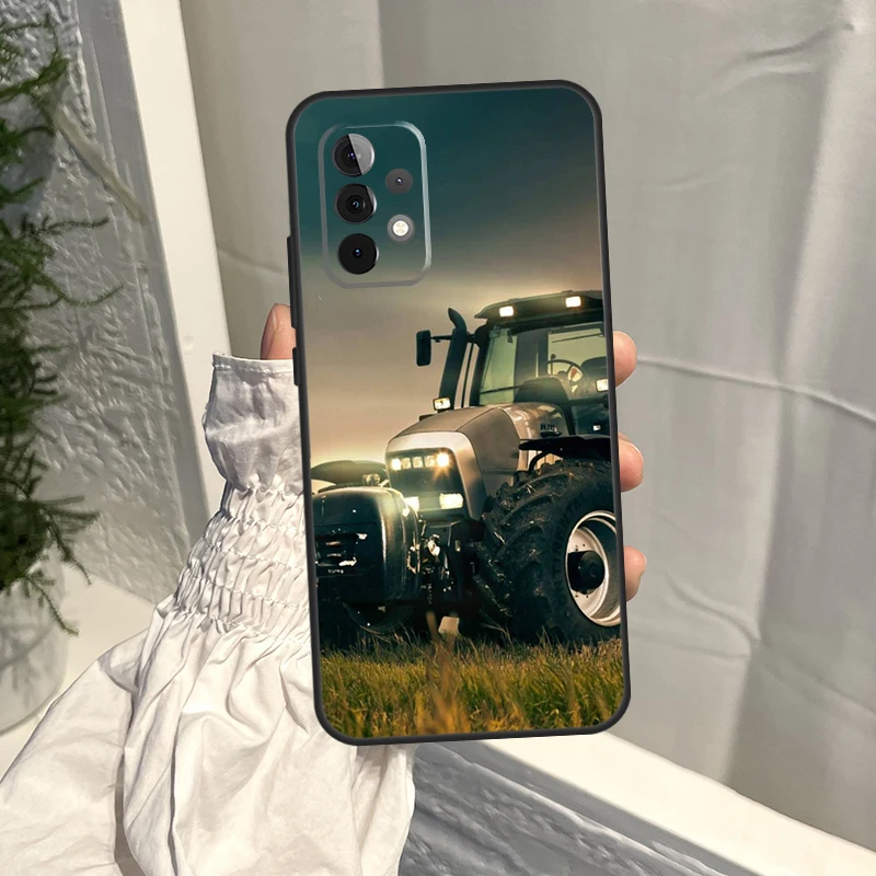 Farm Vehicle Tractor Design Protective Phone Case Cover