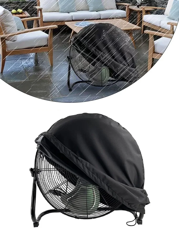 1pc Foldable Industrial Electric Fan Cover Fan Cover Sun Protection Dust 61X19X61cm Waterproof Electric