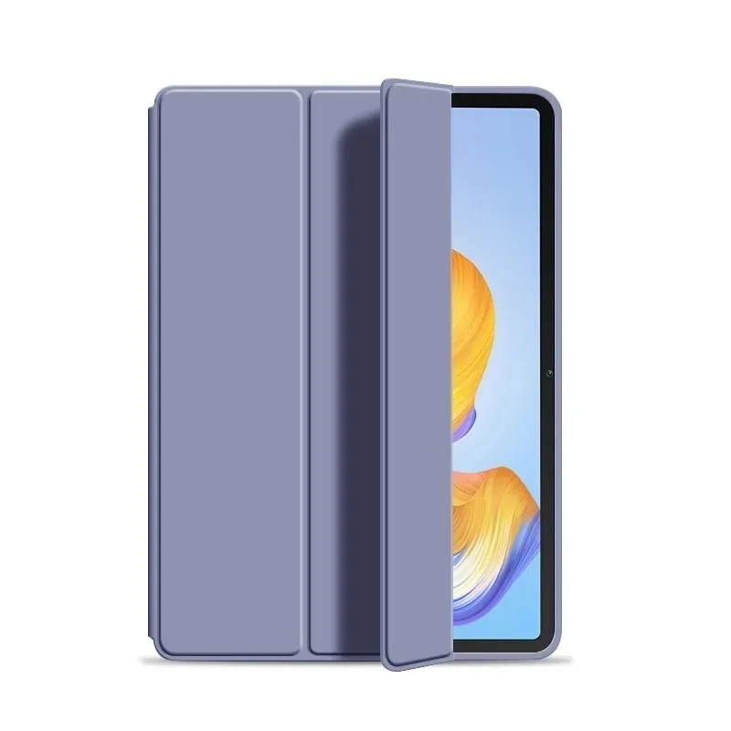 Premium PU Leather Tri-fold Stand Tablet Case - Elegant and Durable Cover, Universal 11-Inch