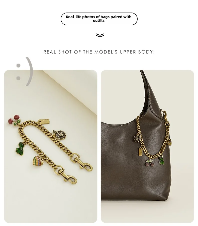 Bag Chain Suitable For Coach Brooklyn 28 Bag Extension Chain Bags Underarm Decorative Diy Chain Bag Accessories
