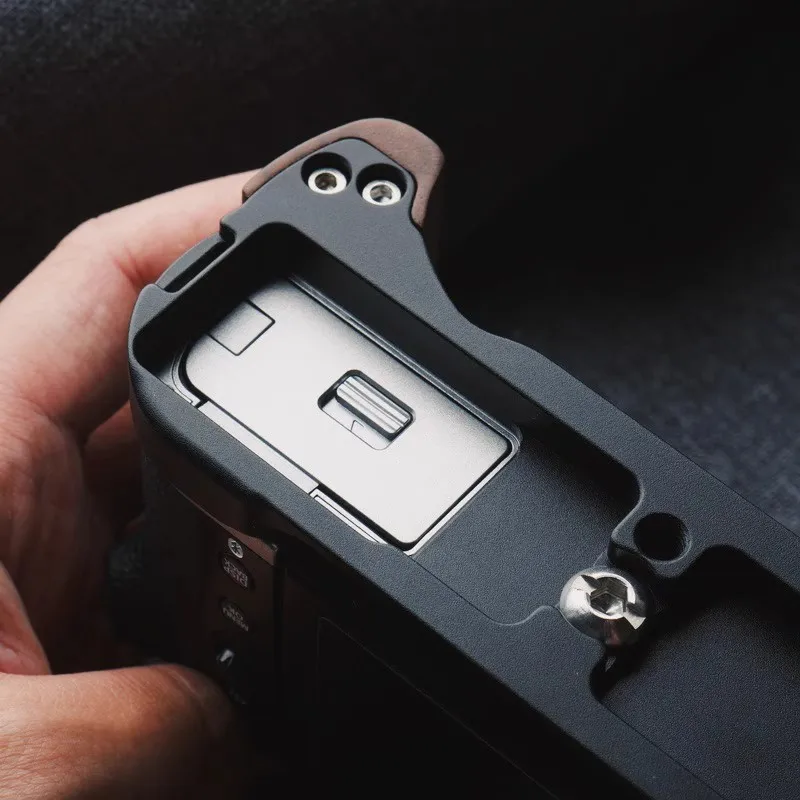 Jifilmカメラ用の木製ハンドグリッププレート,アルミニウム合金