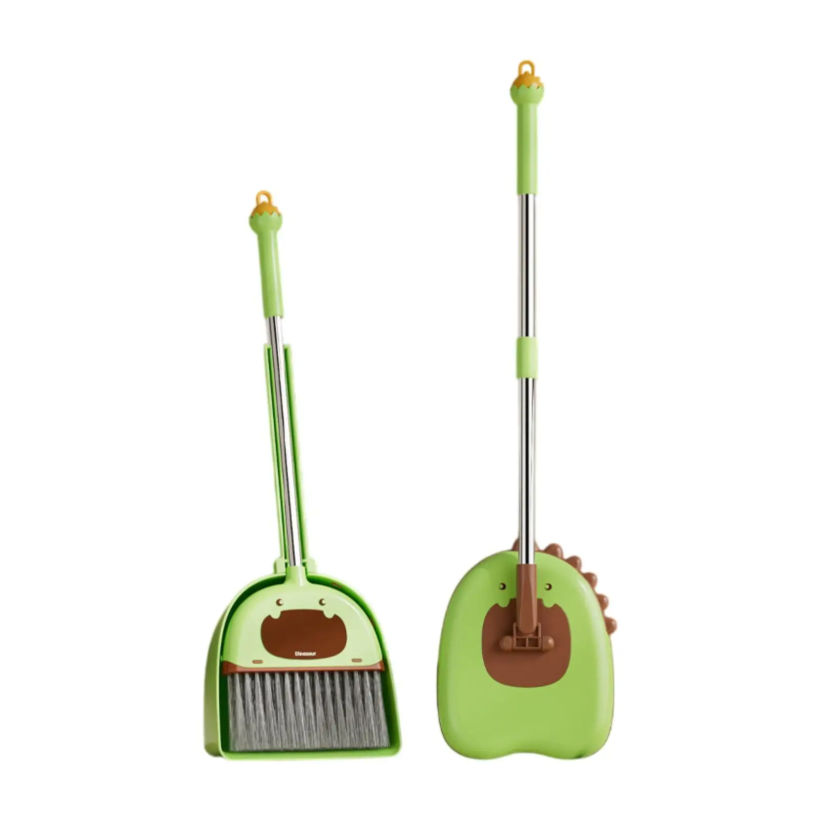 Mini Broom with Dustpan Housekeeping Play Pretend Play Birthday Gifts Toddlers Cleaning Toys Set for Boys Girls Kids Children