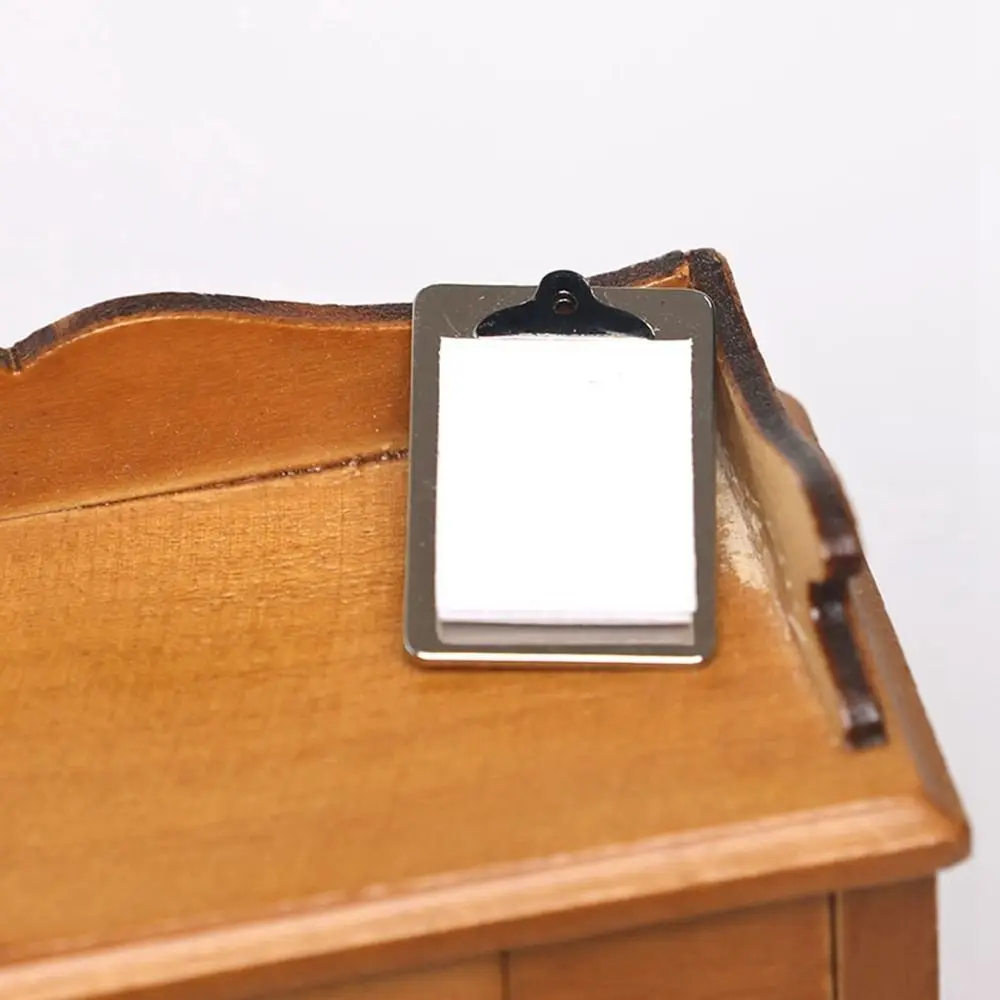 Mini Dollhouse Miniature Toy 27*19mm Cute Stationery Folder Doll House Accessories OB11 Doll/1/12 Dollhouse Decoration