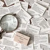 Journamm 100pcs/pack Dictionary Library Materials Mini Book DIY Scrapbooking Making Journaling Project DIY Vintage Decor Paper 3