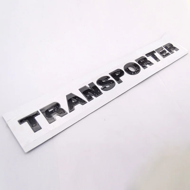 2010–2018 T5 Heckklappen-Schriftzug-Emblem, T6, Kofferraum-Aufkleber, selbstklebendes Abzeichen, Buchstaben-Transporter für Volskwagen – Detail 2
