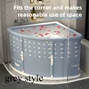 Bathtub Household One-click Folding Installation-free Bath Bucket Adult Bath Bucket Portable Children's Triangular Bath Bucket 2