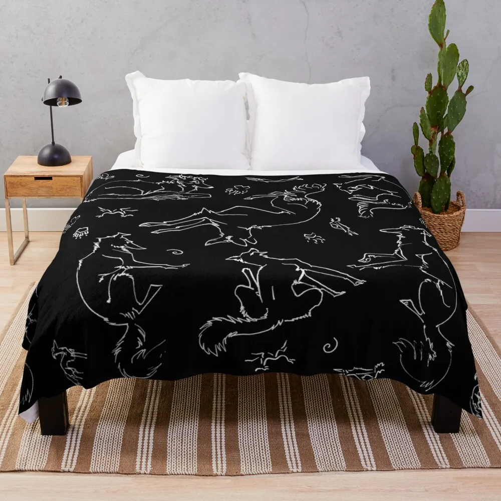 

Noodle Doodles! Throw Blanket Fashion Sofas Personalized Gift Loose Blankets