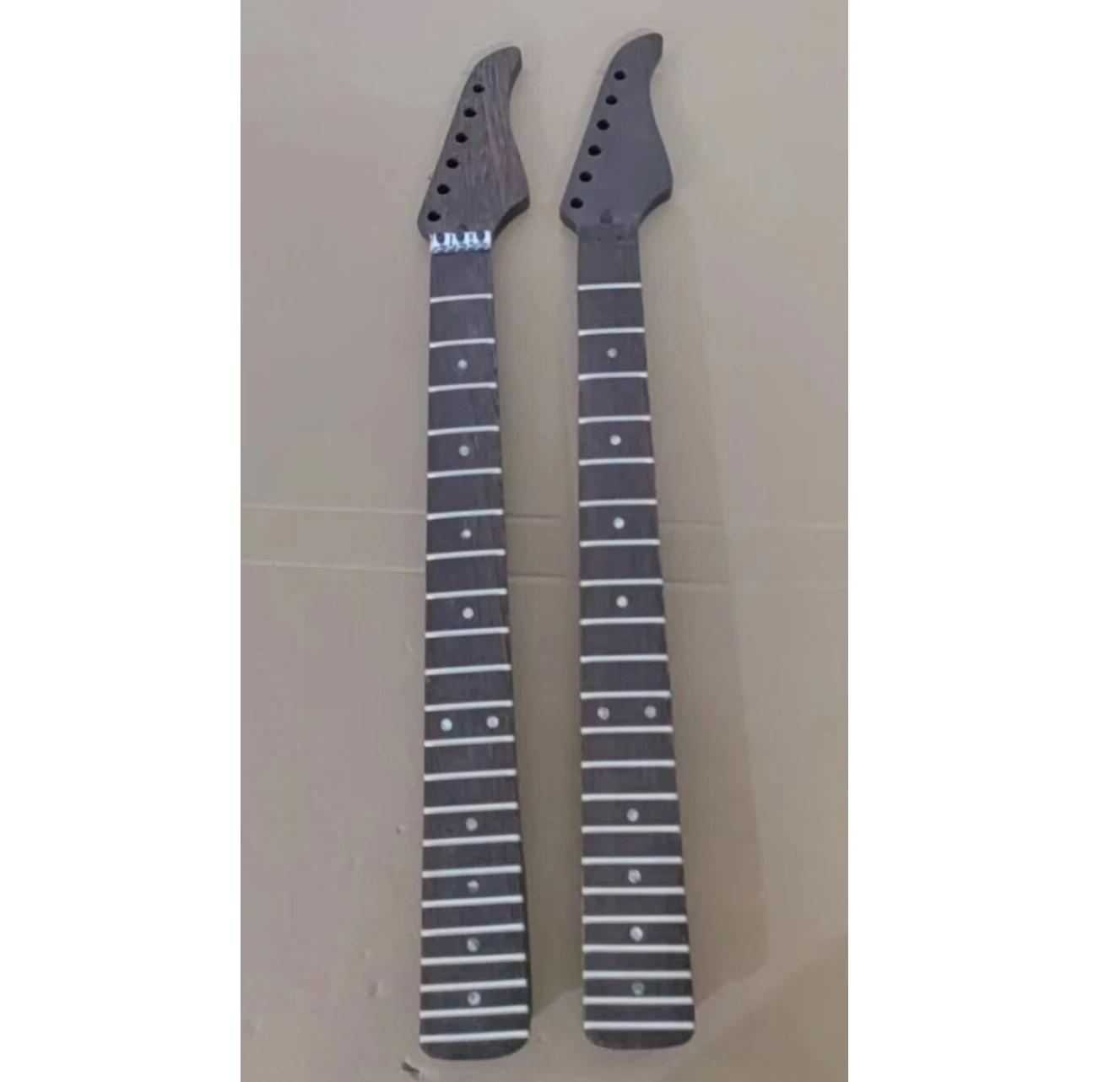 6 String 22 Fret Chicken Wooden Electric Guitar Neck With Locking Nut