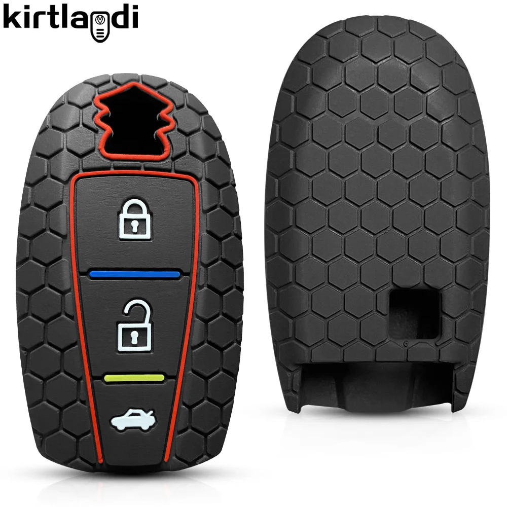 Enhanced Silicone Keychain Key Protector