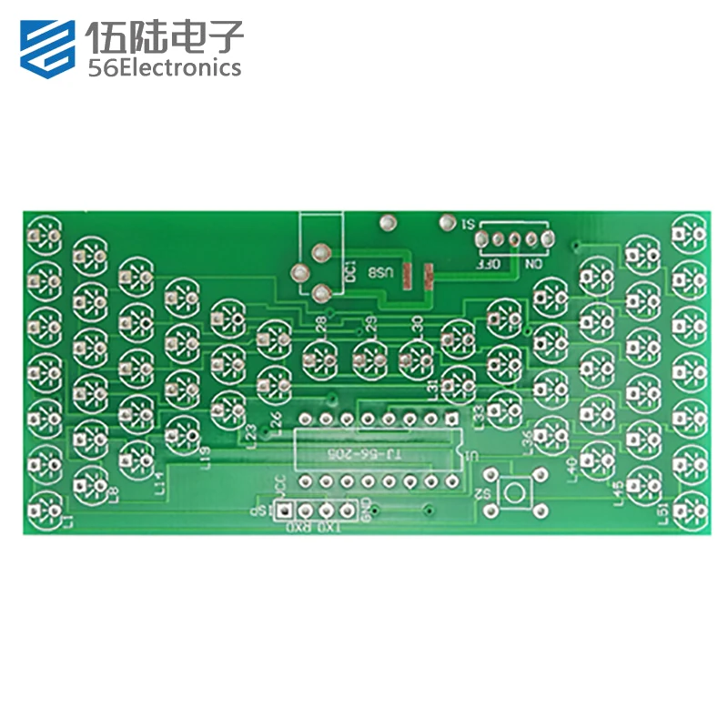 Electronic Kit Hourglass Soldering Set PCB Welding Practice Kit