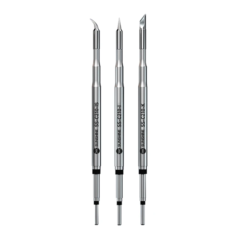 

C210 Soldering Tip C210-I/IS/K Soldering Iron Tip for SMD Welding JBC C210 T26D Welding Table Handle Fast Heating