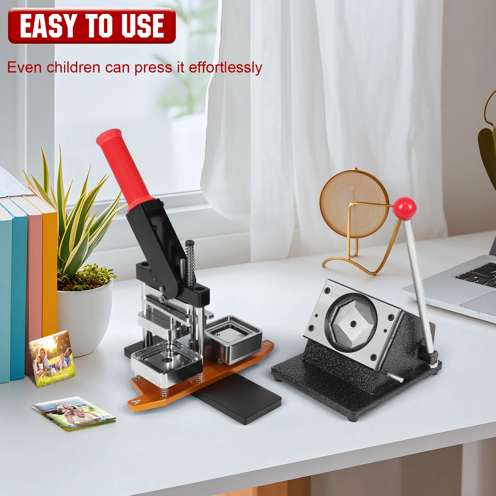 Metal Square Magnet Making Machine Kit for Crafting Home Use