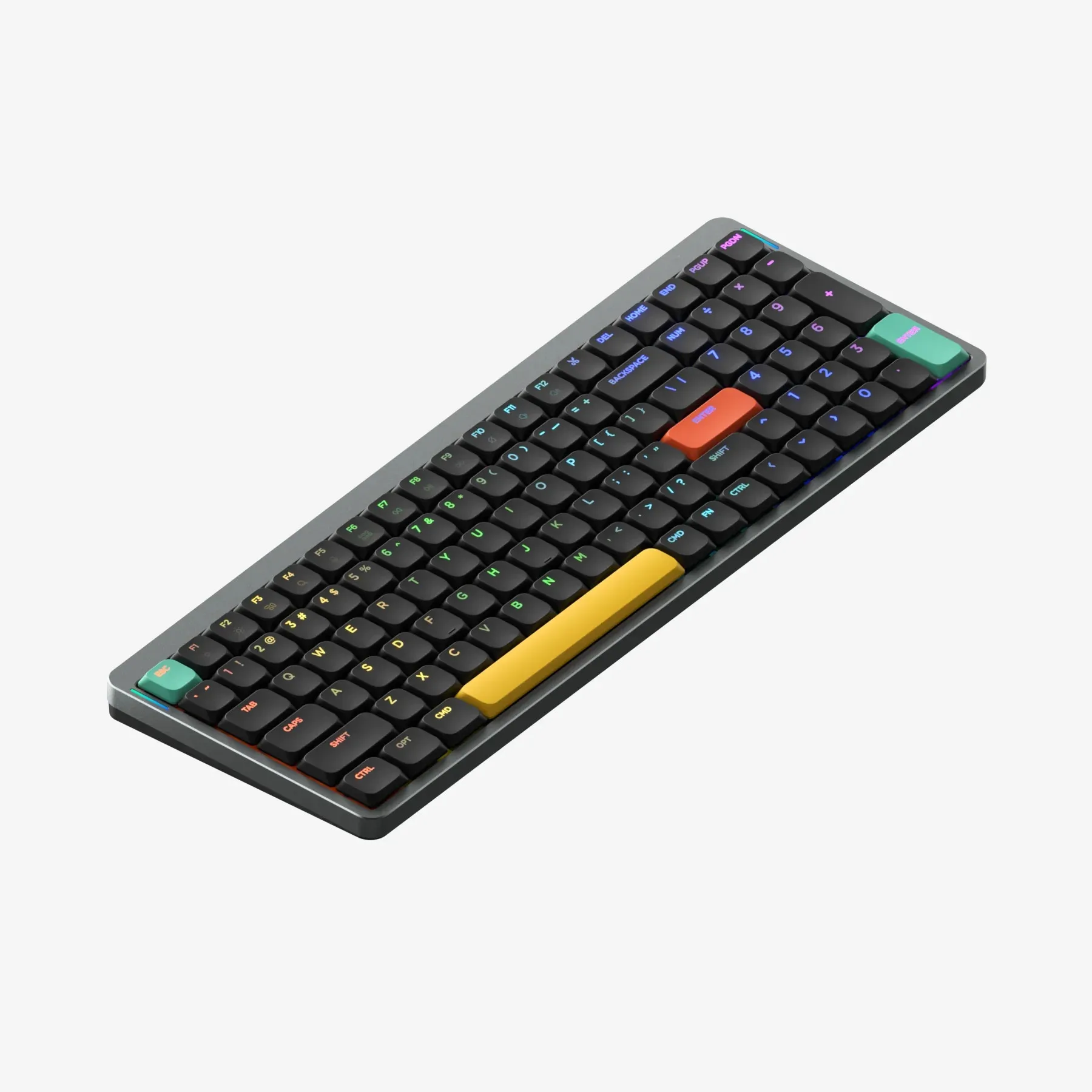 NuPhy Air96 V2 nSA シャインスルー PC キーキャップ - AliExpress