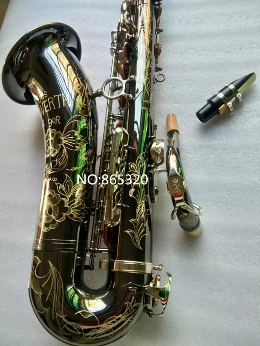 Top Tenor Saxophone 95% Copy Germany JK SX90R Keilwerth Black B Flat Sax Professional Musical Instrument With Case Mouthpiece