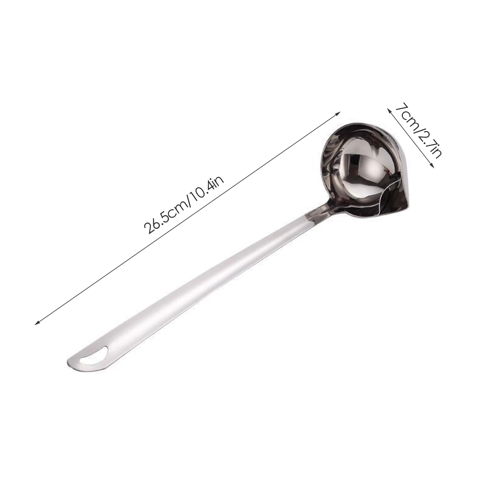 Kitchen Stainless Steel Fat Separator Soup Container Ladle Oil Strainer Meatoil Stripping