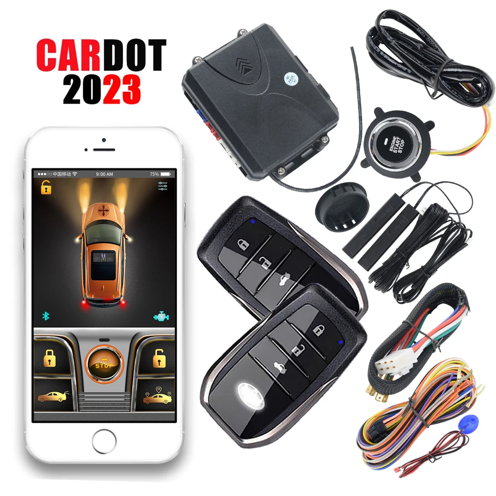 Cardot 2022 Bt Digitale Sleutel Controle Auto Passieve Auto Centrale