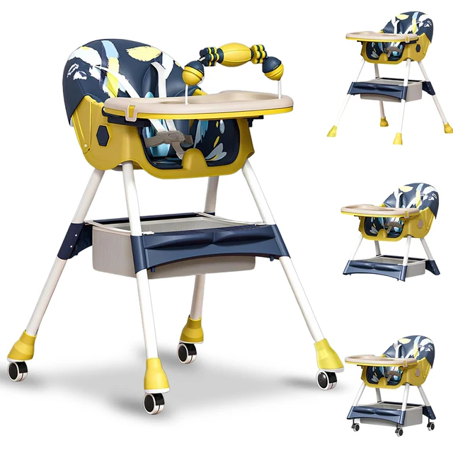 4-in-1 Foldable High Chair 4