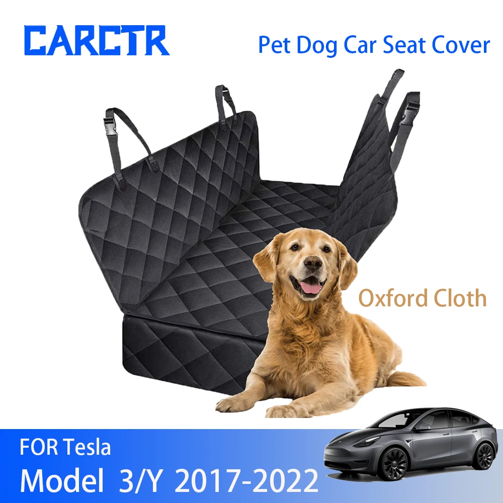 CARCTRDogCarSeatCoverforTeslaModel3Y100WaterproofDogRear