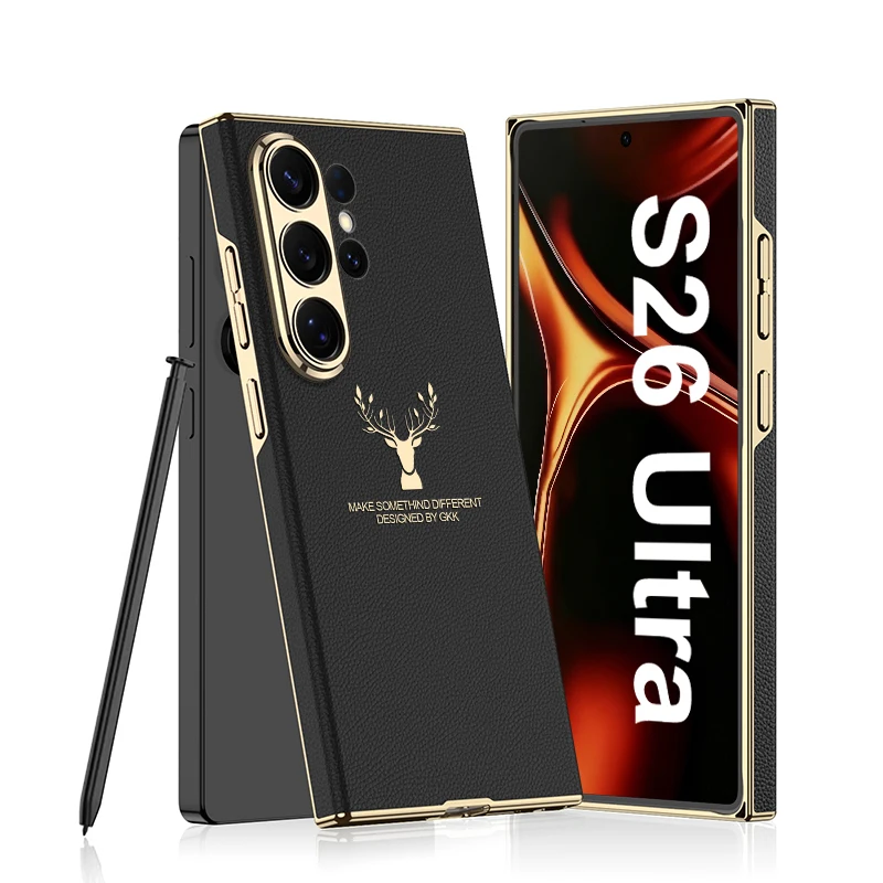 VanTaCase Reindeer Pattern Ultra-Thin Leather Shockproof Protective Cover