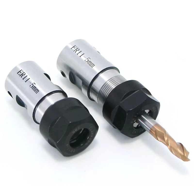 ER8 ER11 ER16 ER20 ER25 Chuck collet Spindle Motor Shaft Extension Rod Spindle Chuck Lathe Tool Set 4mm 5mm 6mm 8mm
