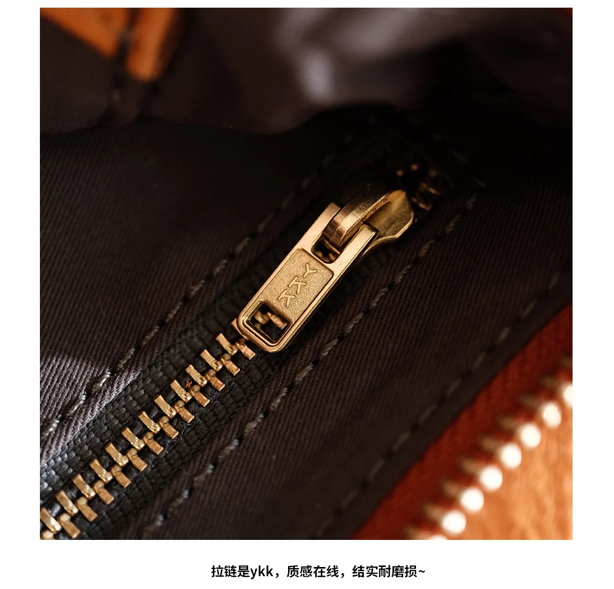 Outdoor-Tageshandtasche aus echtem Leder für Damen, handgefertigt, kleine Umhängetasche aus pflanzlich gegerbtem Rindsleder, schlichte Crossbody-Tasche – Detail 20