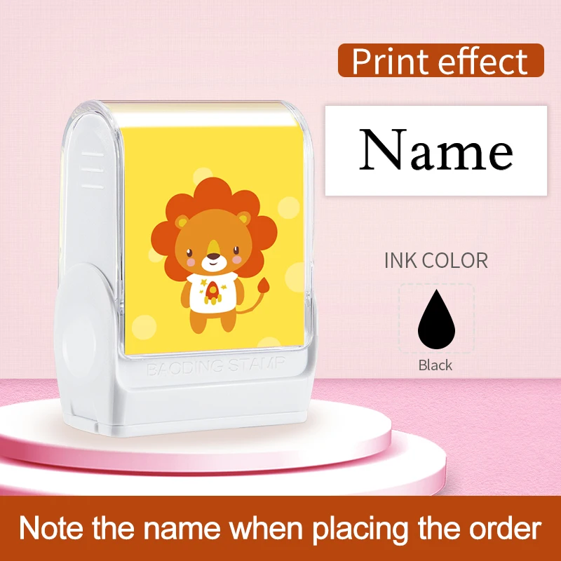 Personalized Toddler Learning Stamp Set - Reusable Waterproof Seal Kit with Name Engraving