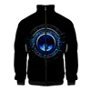 Classic anime ThunderCats Jacket Men 3D Polyester Slim Fit Windbreaker Men Zipper Fashion Casual Jacket Harajuku Streetwear Tops 5