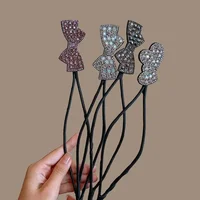 Coréen papillon cheveux chignon fabricant femmes bricolage cheveux Braider outil épingles à cheveux torsion pinces à cheveux filles outils de coiffure accessoires noir 2025 3