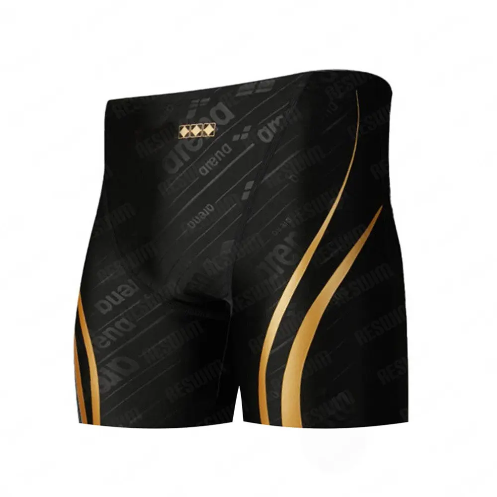 Swim Shorts Summer Men's Swim Jammer Endurance Athletic Training Swimsuit Shorts Swimming Trunks Swimwear Jammers Tights Surf Beach Shorts