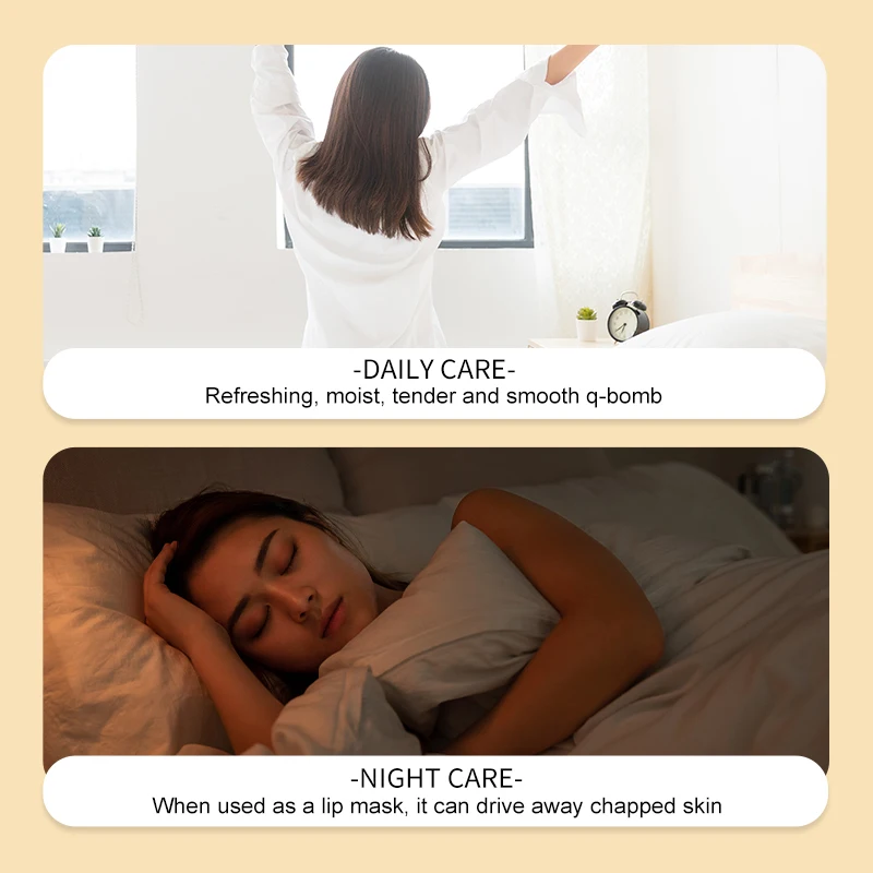 SADOER Vitamin C Lip Balm Moisturizing Anti Cracking Hydrating Repair Nourishing Anti Wrinkles Lipstick Lips Skin Care Products