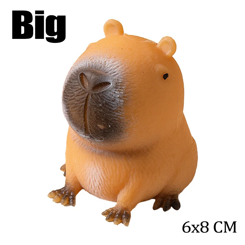 Capybara Relaxation Squeeze Toy - Novelty Cartoon Animal for Stress Relief and Creative Fun