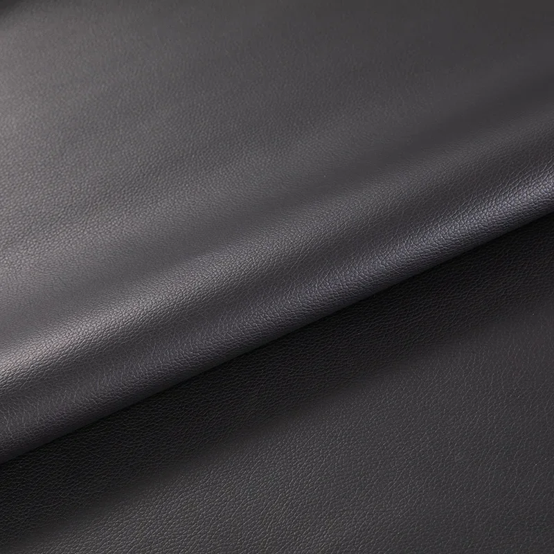 1.6 Meter Wide Small Lychee Pattern PVC Leather Car Soft Cushion Material Composite Artificial Leather Fabric for Clothing Acces