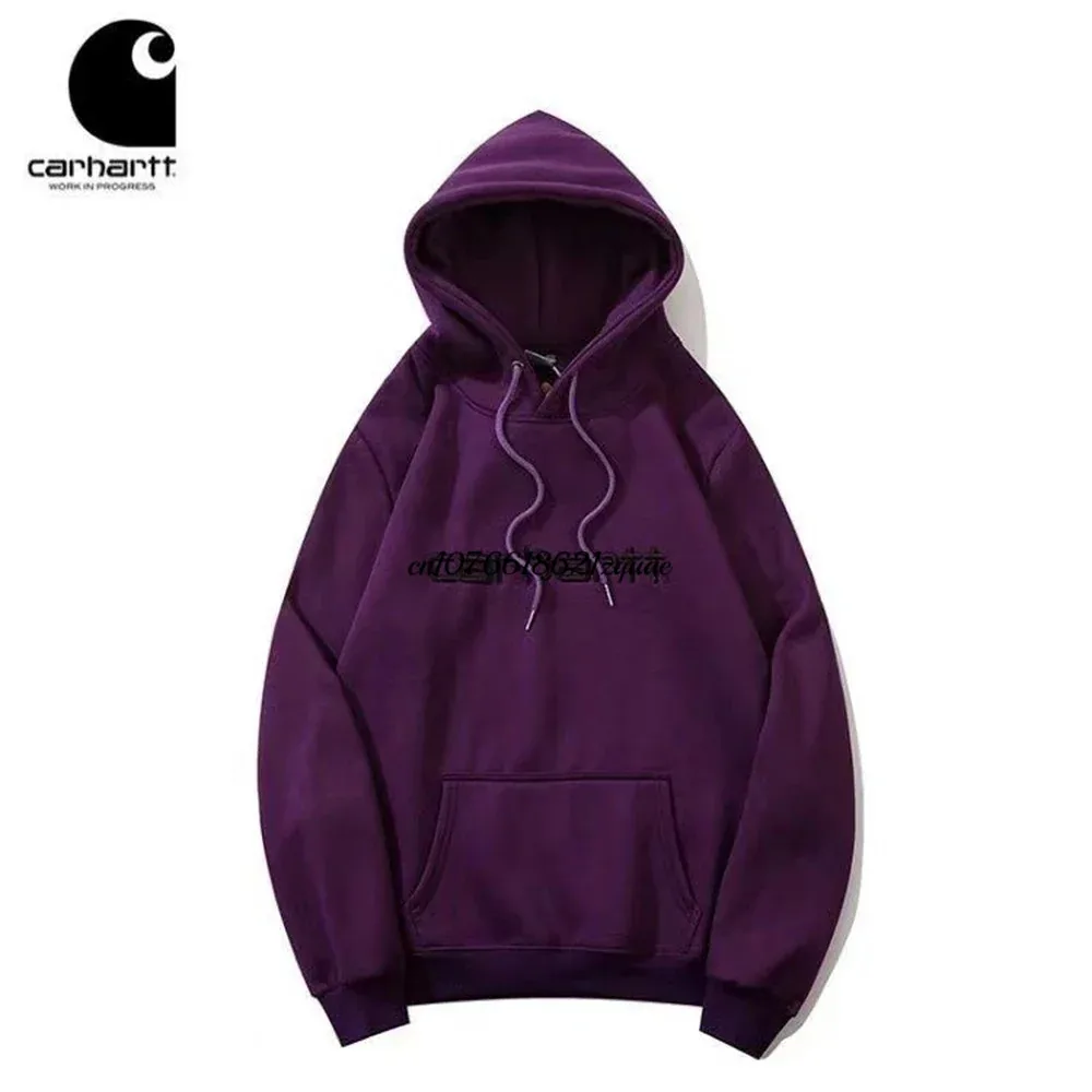 Carhartt Wip 겨울 고딕 맨투맨 스트리트웨어, 캐주얼 레터 빈티지 긴팔 얼짱 다크 남성 후드 맨투맨, 신상