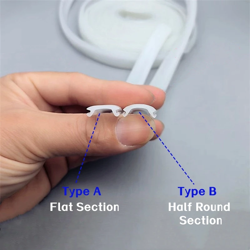 Lot De 6 Diffuseurs De Bandes LED En Aluminium,Profil LED En