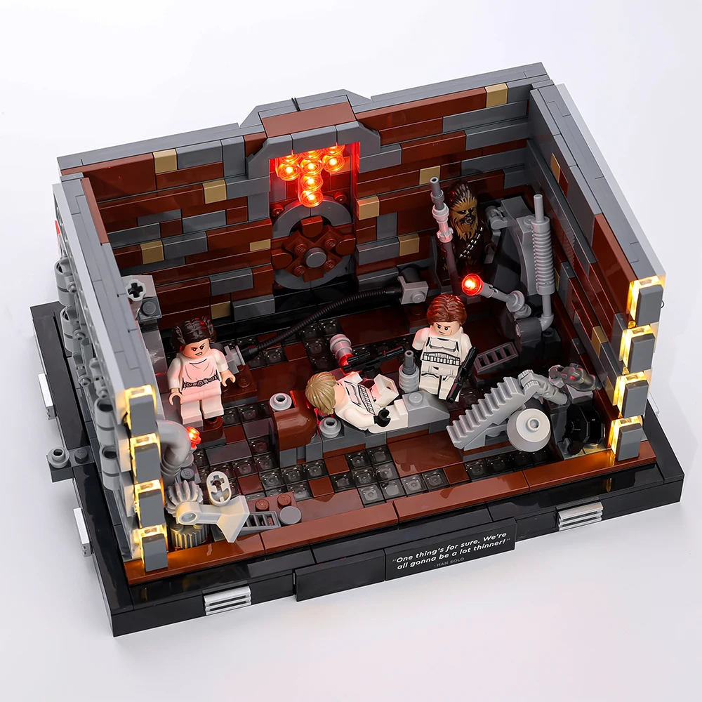 LEGO Star Wars Dioramas 75329, 75330 & 75339 are perfect for