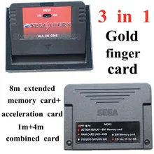  New Original ALL IN One SEGA SATURN SD Card Pseudo KAI Games Video Used with Direct Reading 4M Accelerator Function 8MB Memory 