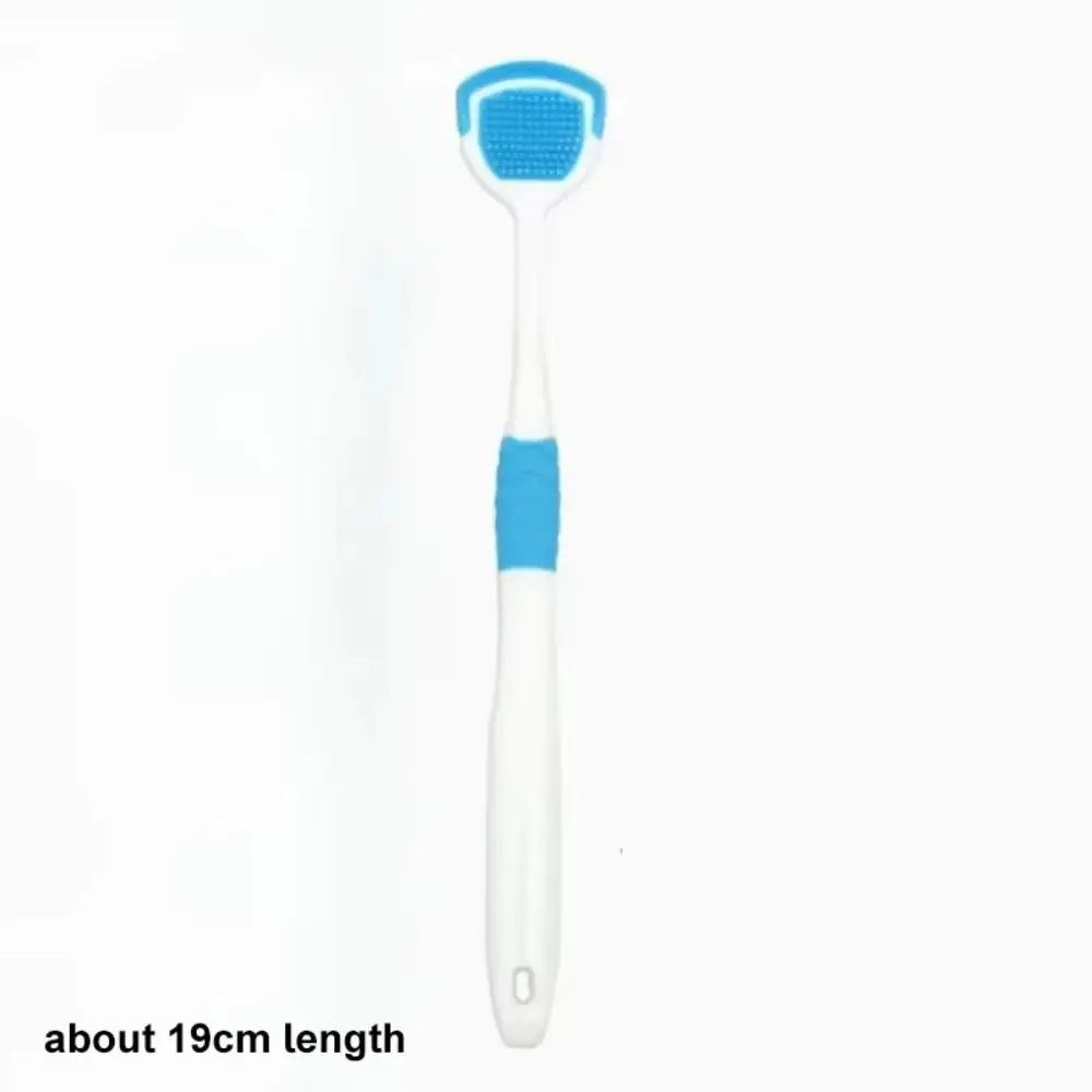 1PC Lightweight Soft Silicone Tongue Scraper Soft-Haired Hygiene Oral Care Tool Cleaning Tongue Cleaner Daily
