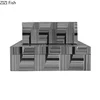 Zebra Stripes Jewelry Boxes Natural Wood Rectangle Cosmetic Jars Dresser Table Desk Decoration Exquisite Jewelry Storage Jar 4