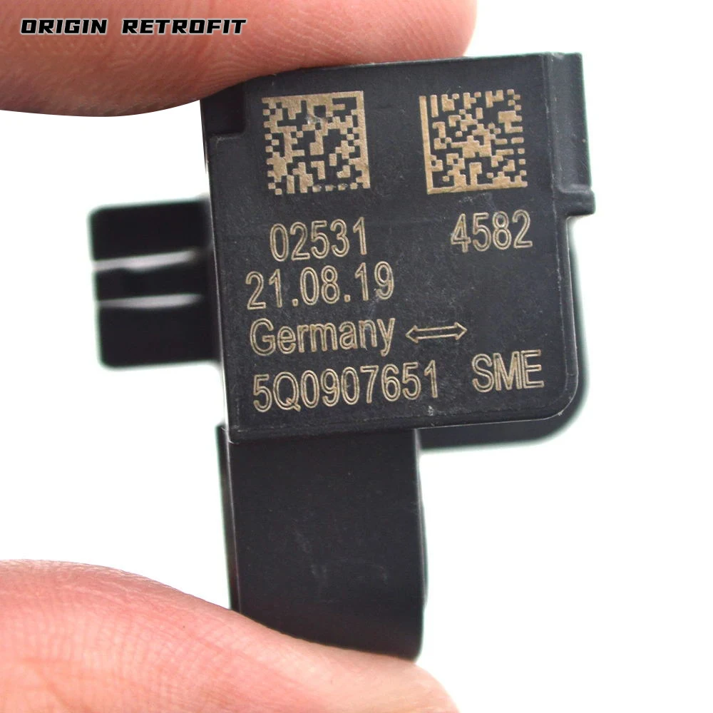 Crash Impact Sensor 5Q0 907 651 A for MQB Jetta Golf Atlas T -Roc CC Tiguan Passat Q3 Leon Accelerator Accelerate Sensor