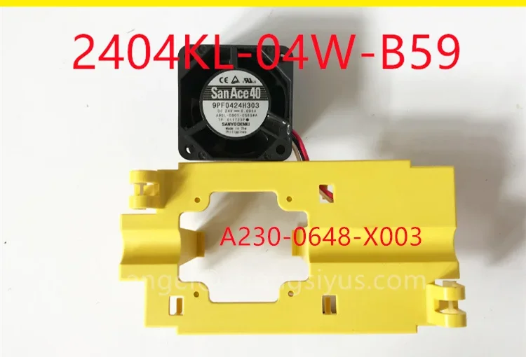 Новый серверный охлаждающий вентилятор Sanyo Denki 9PF0424H303 A90L-0001-0580 # A A230-0648-X003 DC 24V 0.095A 40x40x28 мм