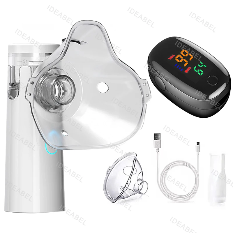 Compact Silent Mesh Nebulizer Humidifier for Asthma and Health Care
