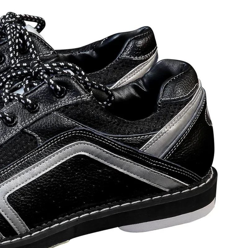 Professional Sneakers Breathable Bowling Shoes Male Genuine Leather Sports Shoes Bowling Shoe Supplies Men Athletic