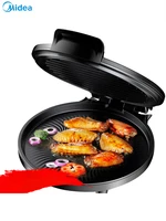 Midea Electric Baking Pan Household Double-sided Heating Suspension Anti-scalding Fried Dumpling Machine Roti Maker  220v 1