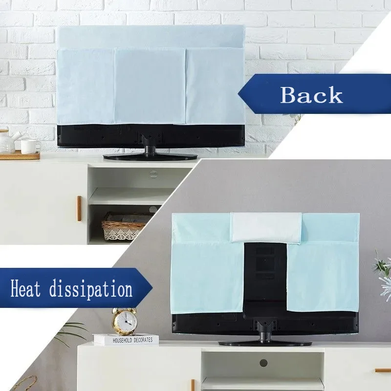 Catoon TV Cover Protection Dust Cover Household Hanging LCD TV Cloth 32 to 70 Inches Universal Decoration tv cover