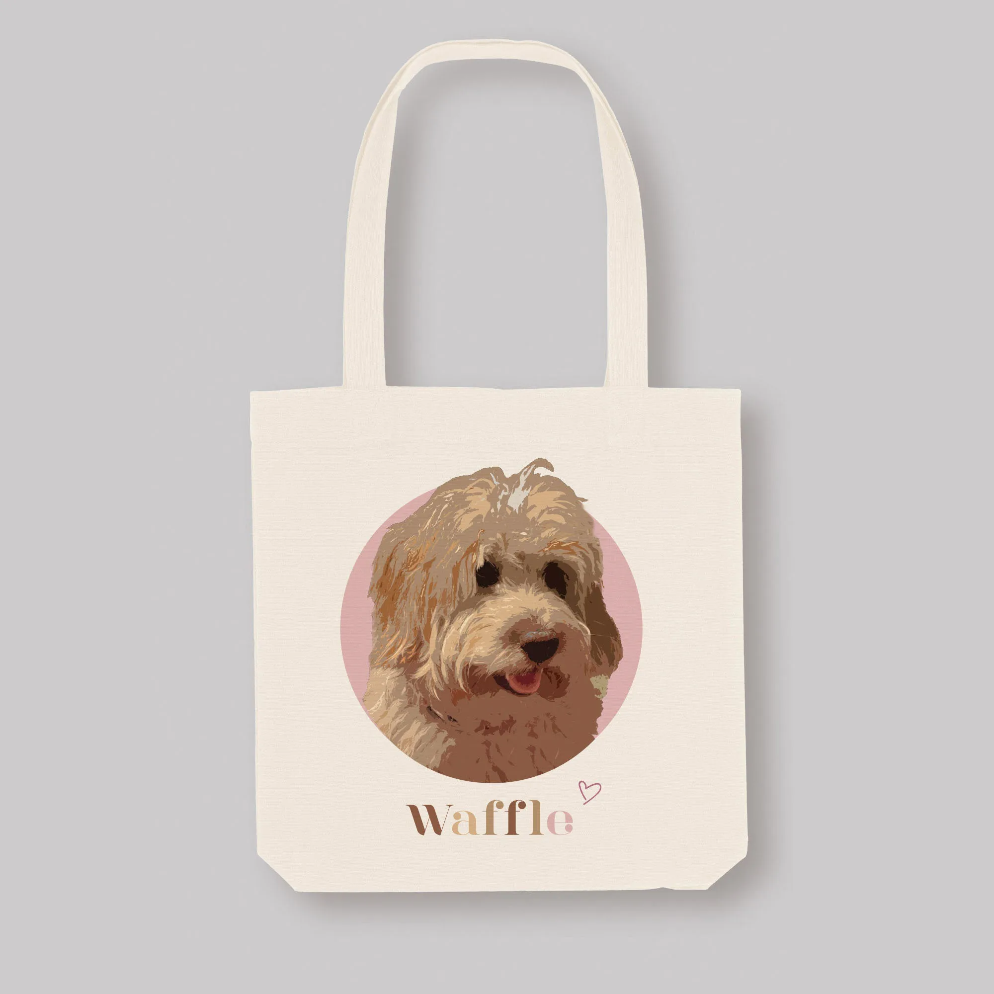 Personalisierte Haustier-Tragetasche aus Segeltuch, personalisierte Geschenk für Katzen und Hunde, Fotokunst, Haustierliebhaber, modische, leichte, umweltfreundliche Einkaufstasche – Detail 4